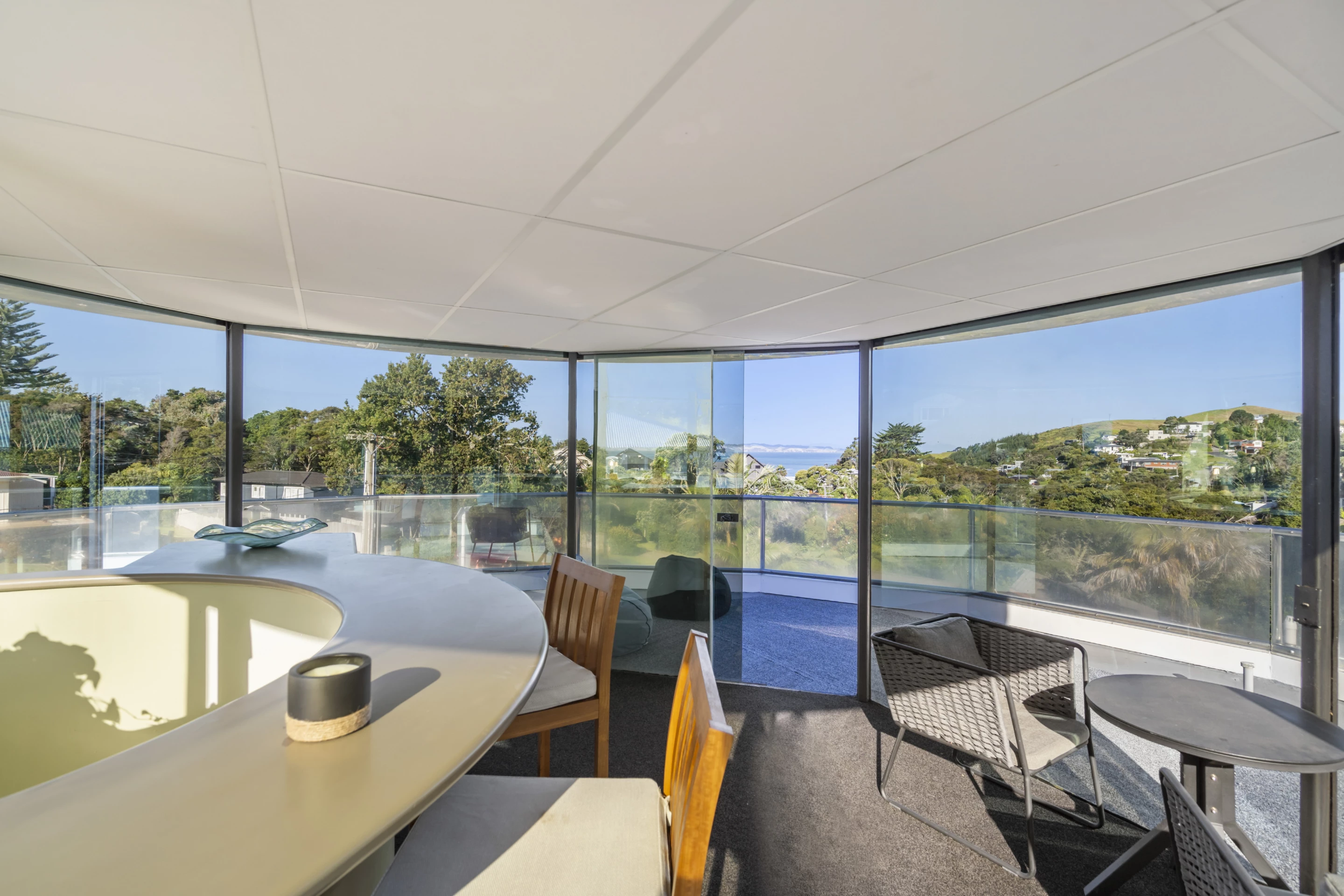 The Lighthouse includes two balcony areas