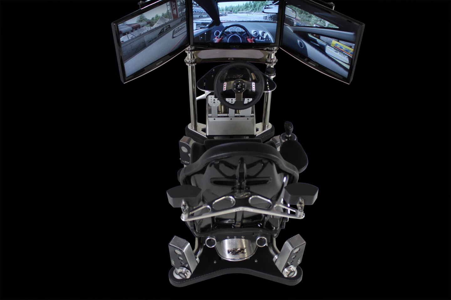 The VRX iMotion racing simulator