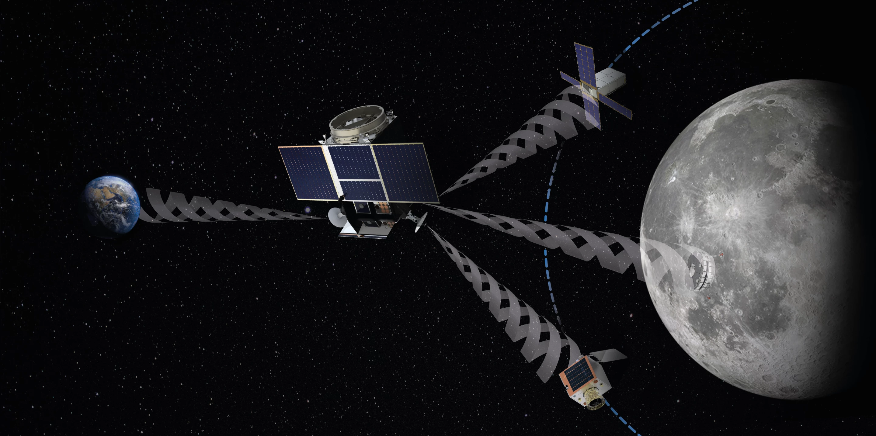 Pathfinder is part of a program to produce lunar navigation and communications infrastructure