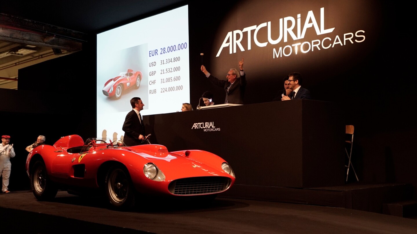 There were only three extant (four were made) examples of the Ferrari 335S Spider that sold for €32,075,200 (US$35.7 million) in 2016.