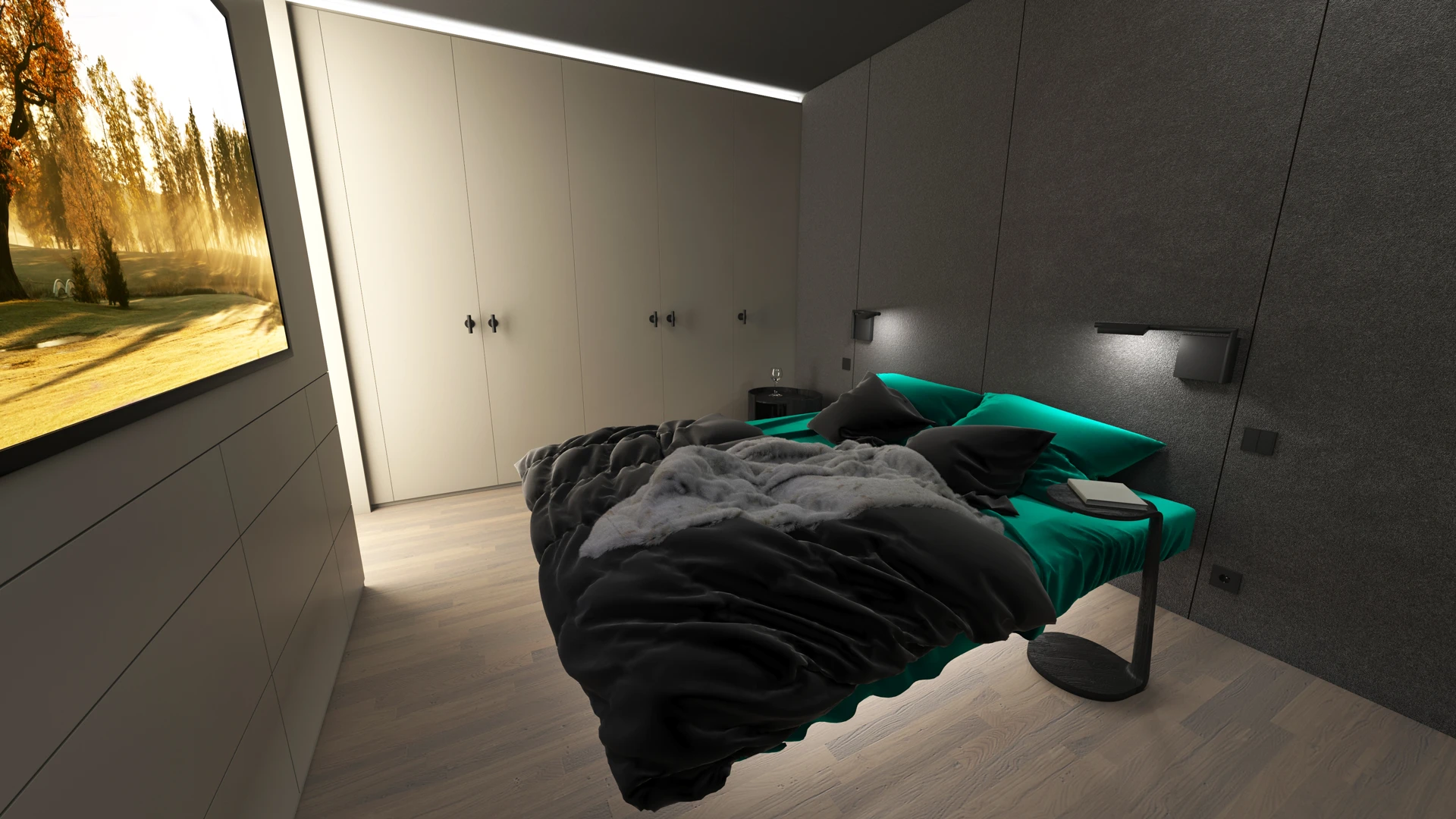 The Space's bedroom