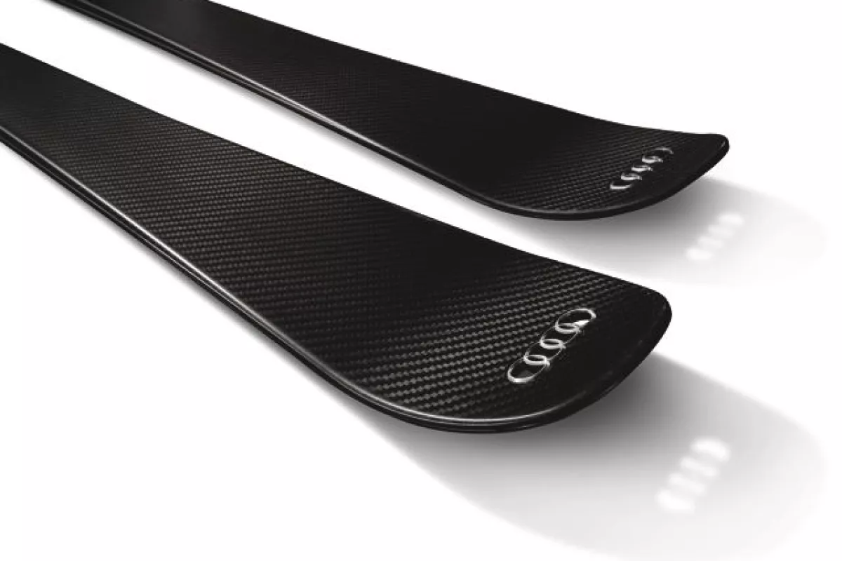 Audi 's carbon fiber prototype skis