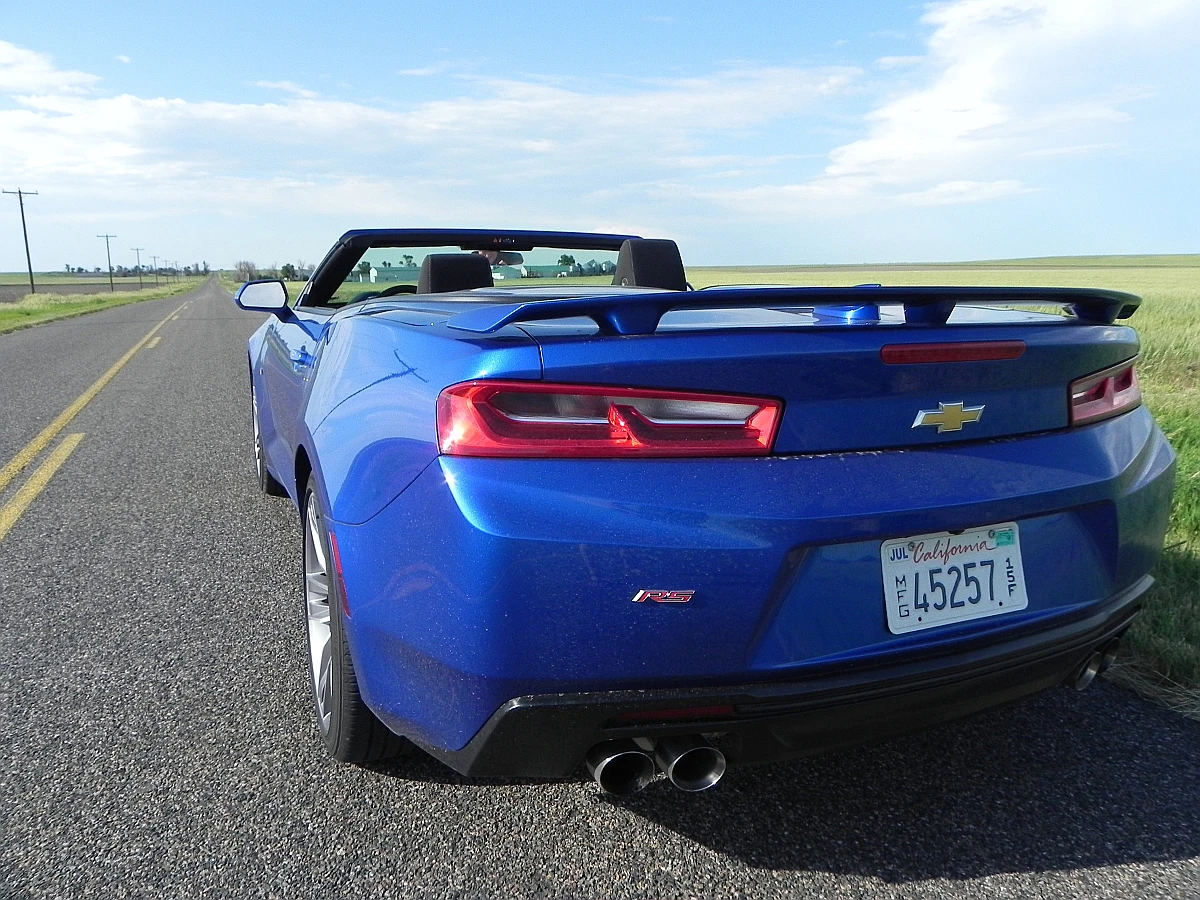 The rear-drive Camaro begs for the open road