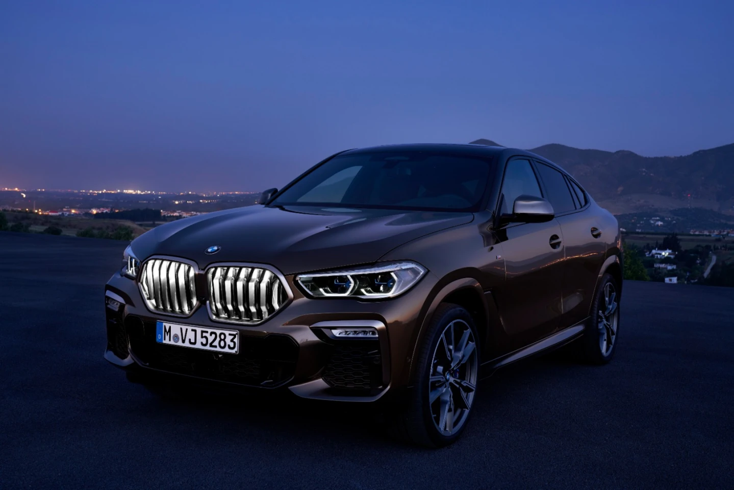 BMW leans into the whole big-grille thing by offering optional nostril illumination