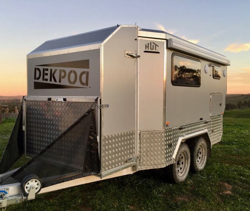HUTrv developed the prototype trailer to showcase the Dekpod, which is its real product innovation