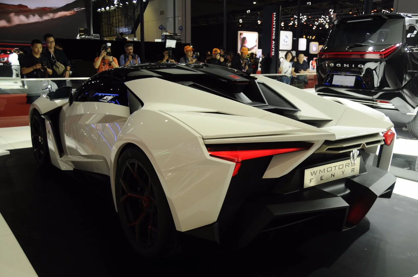 The Fenyr Supersport and Iconiq Seven make for quite a contrast