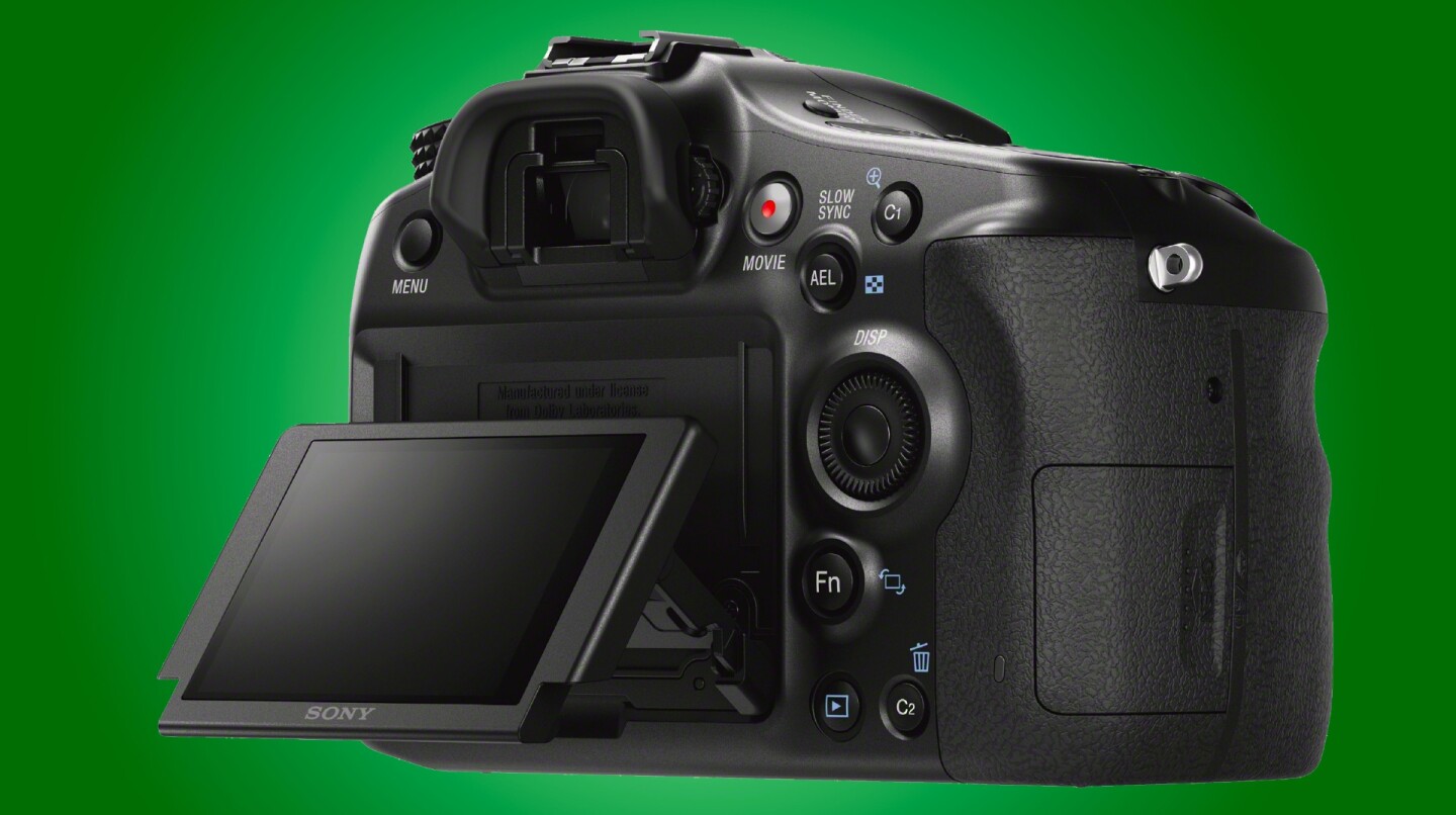 The Sony A68 lacks Wi-Fi connectivity, but features a 79-point AF system and built-in sensor shift image stabilization