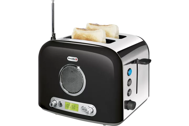 UK kitchen appliance manufacturer Breville has taken two kitchen favorites and merged them into one device, the Radio Toaster