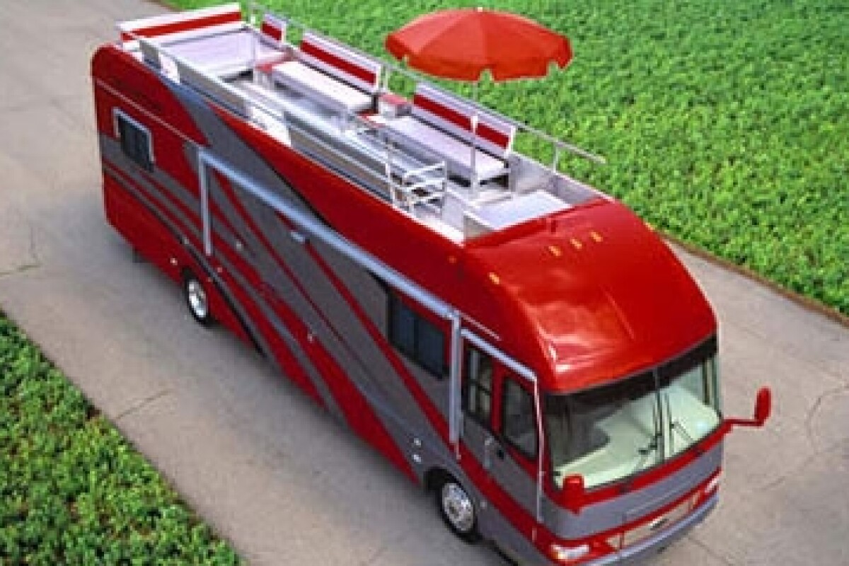 The Airstream Skydeck lifts the lid on mobile homes
