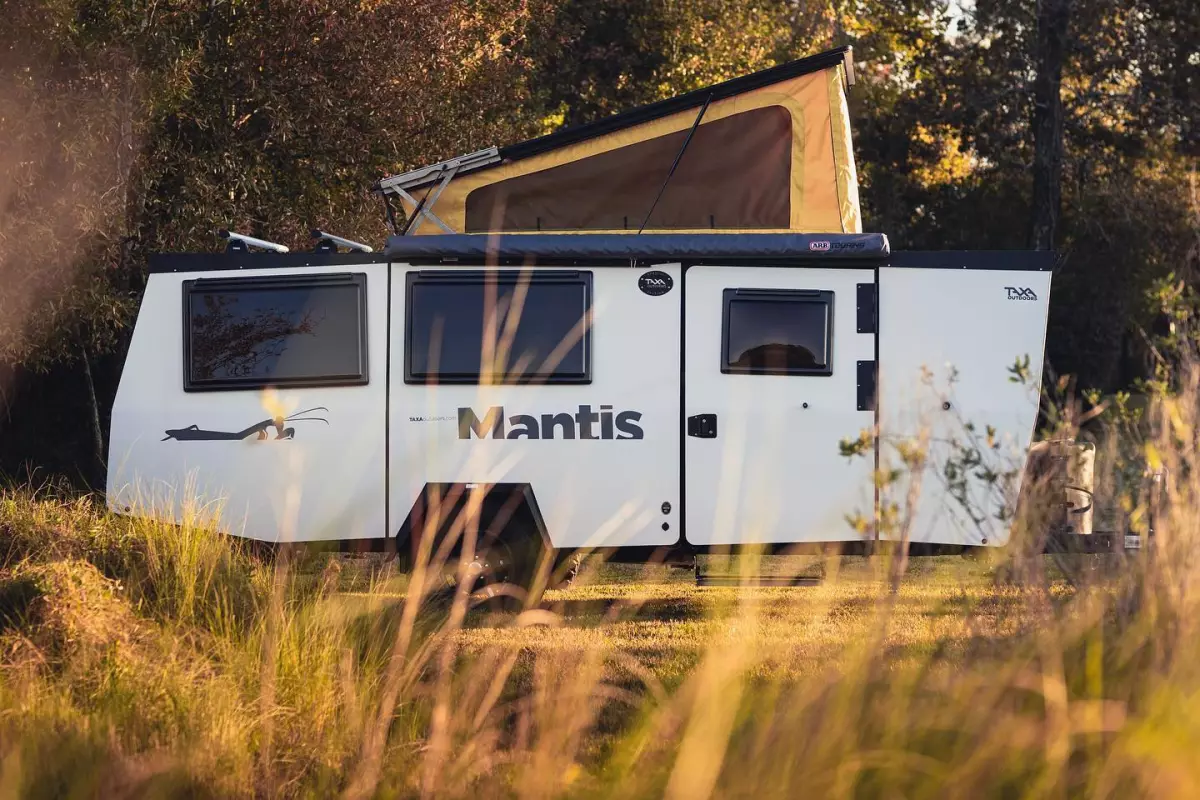Taxa updates the Mantis, its four-sleeper flagship camping trailer