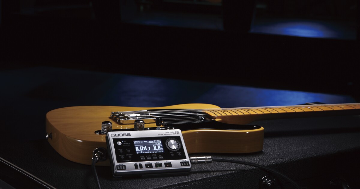 Roland Reveals New Boss Micro Br Br 80 Pocket Sized Recording Studio