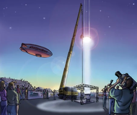 Space Elevator 2010(artist's impression)