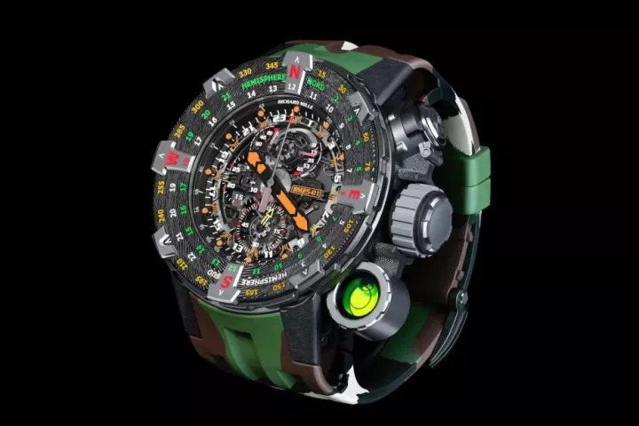 The RM 25-01 was designed in collaboration with the actor/director Sylvester Stallone