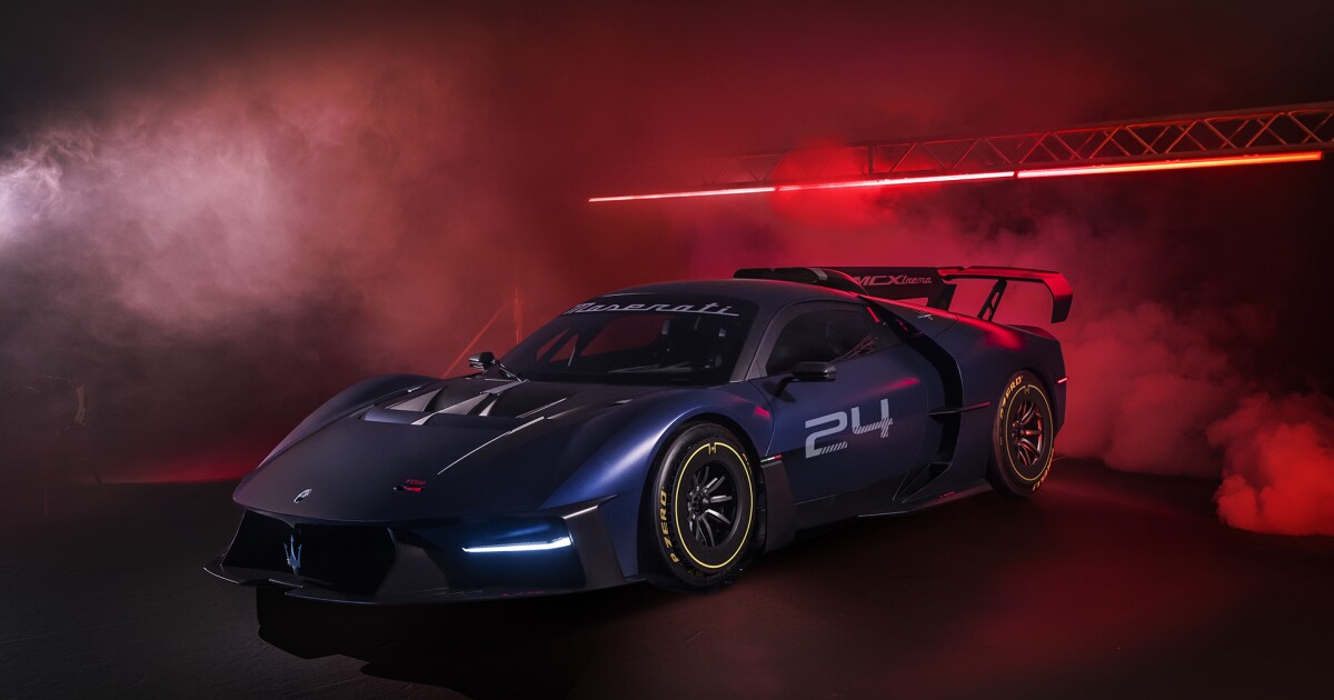 Maserati MCXtrema unveiled in Monterey as new racing Trident Maserati MCXtrema unveiled in Monterey as new racing Trident