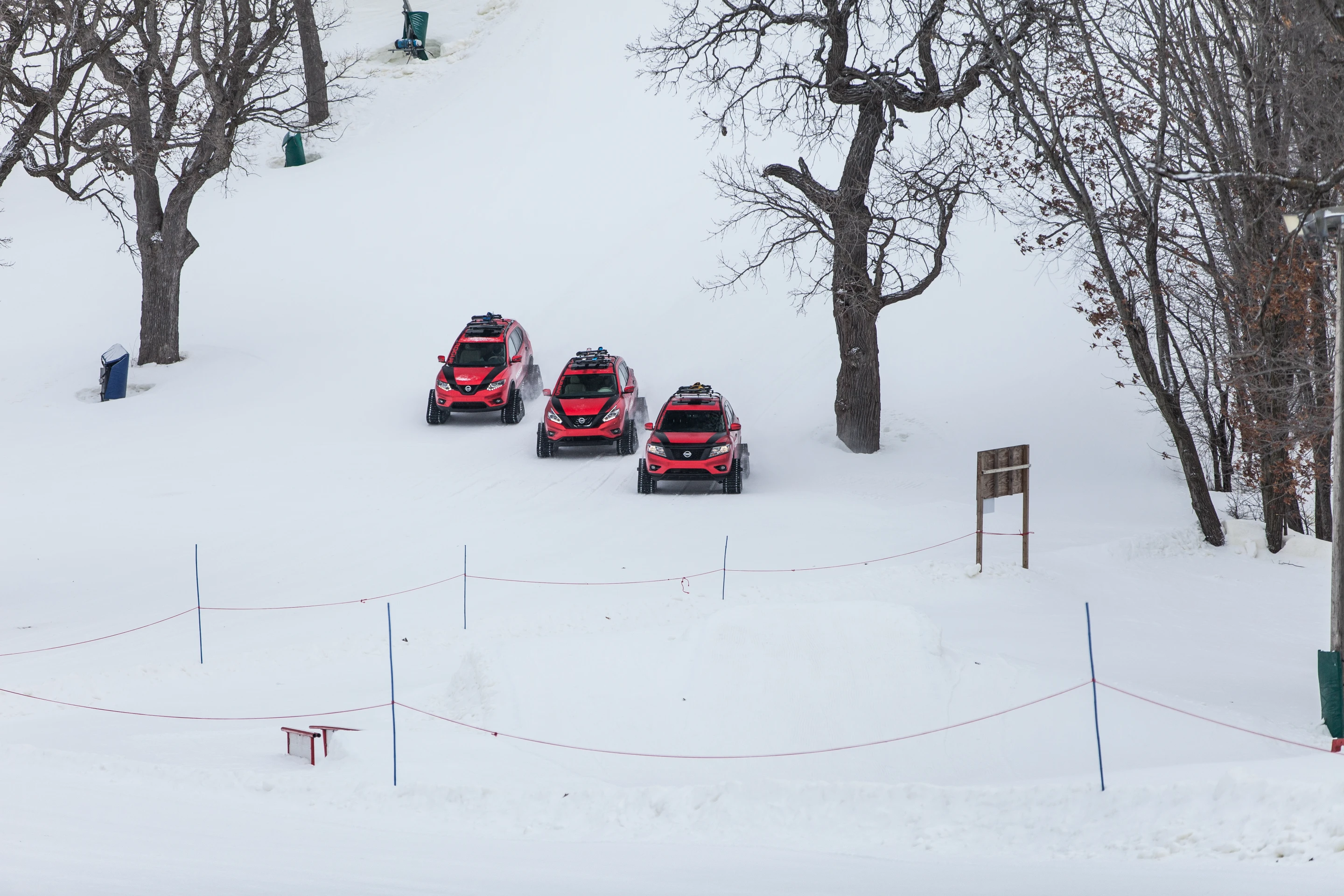 Nissan reveals a trio of Winter Warriors in time for the Chicago Auto Show