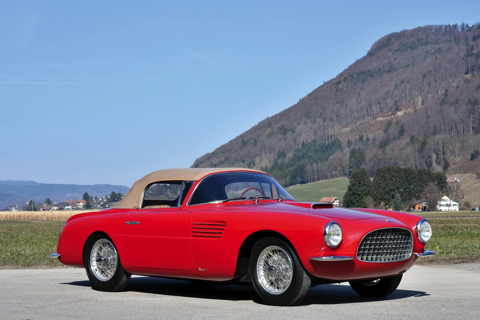 This 1953 Fiat 8V Cabriolet by Vignale is estimated to fetch between €1,100,000 and €1,400,000. Photo: Tim Scott