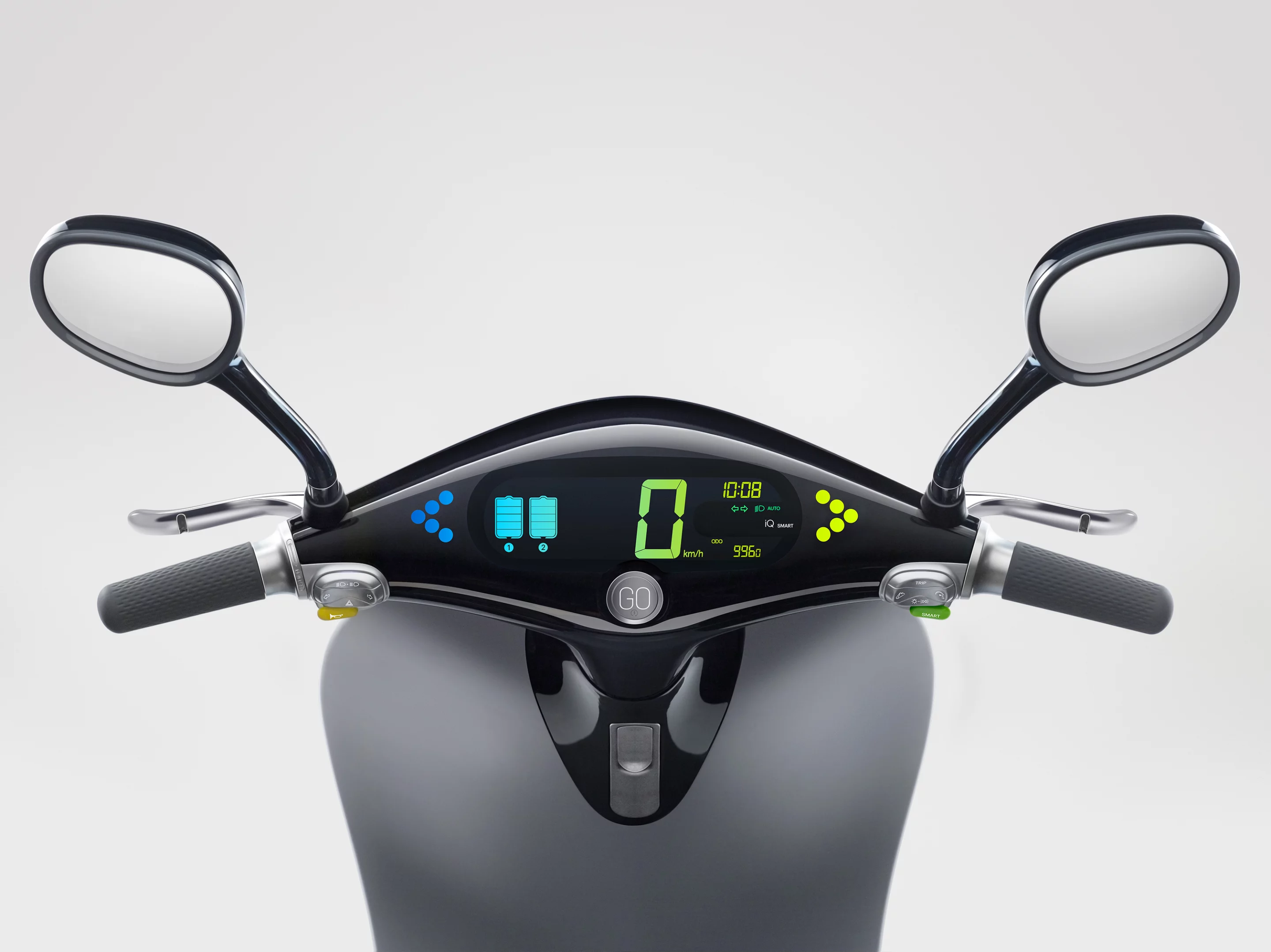The scooter has a total of 30 sensors onboard, including gravity, shock and ambient light sensors