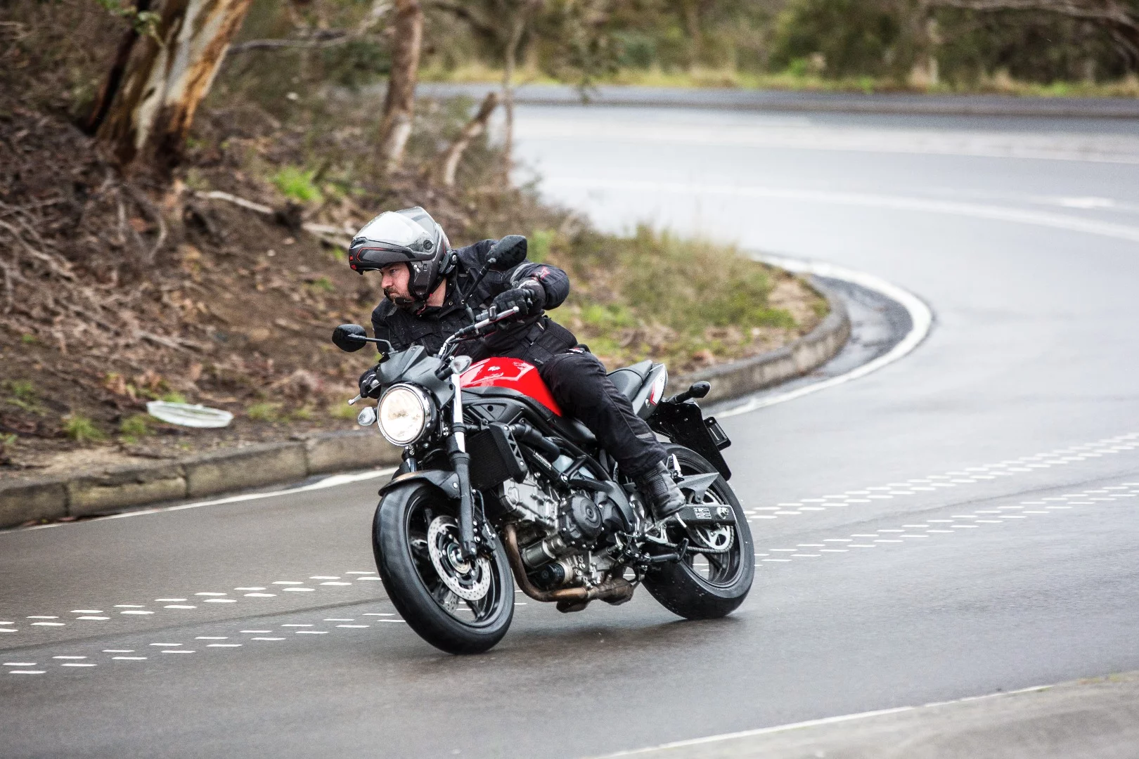 Ordinary weather but a great little bike