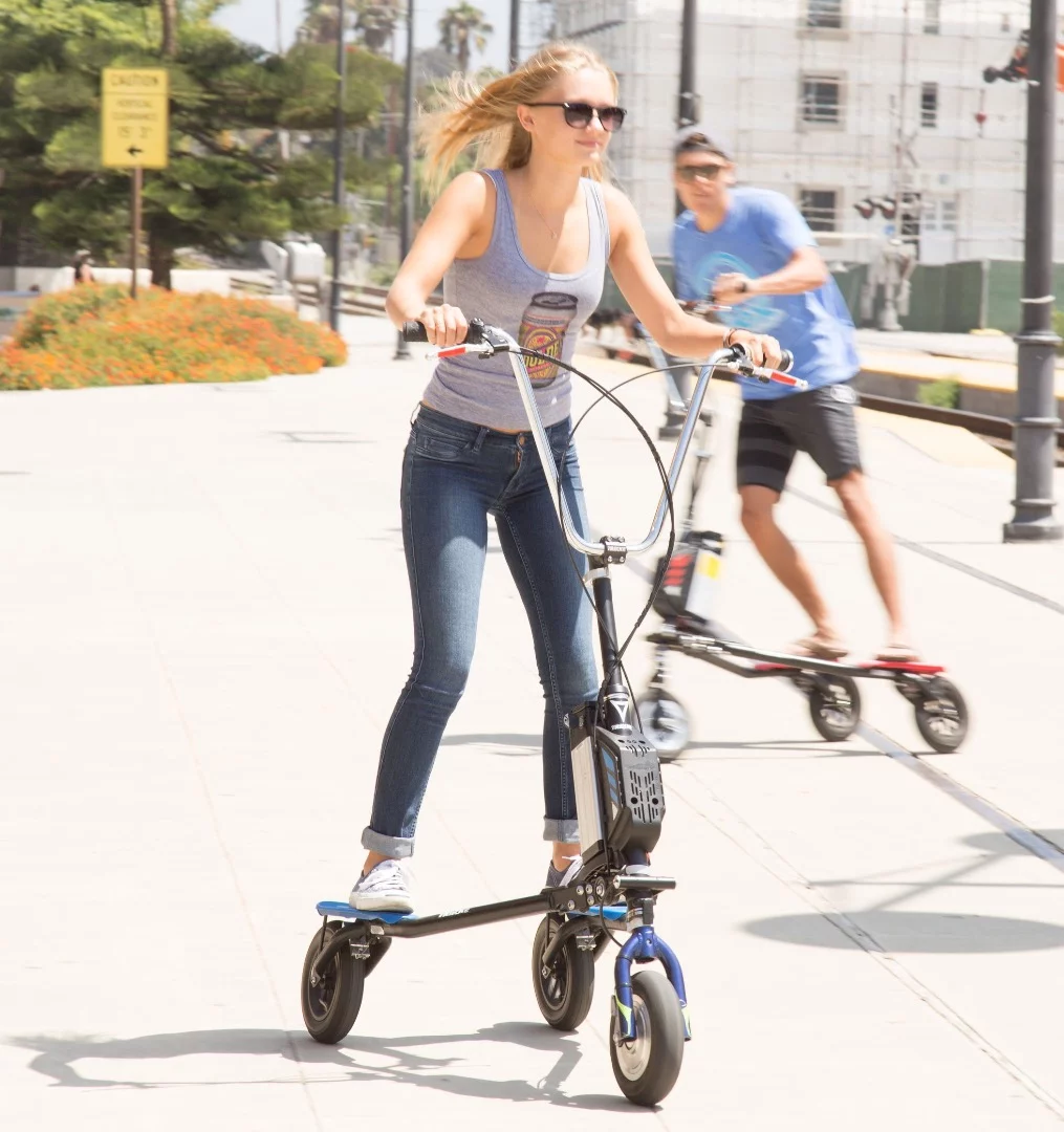 The Freedom is capable of speeds up to 15 mph