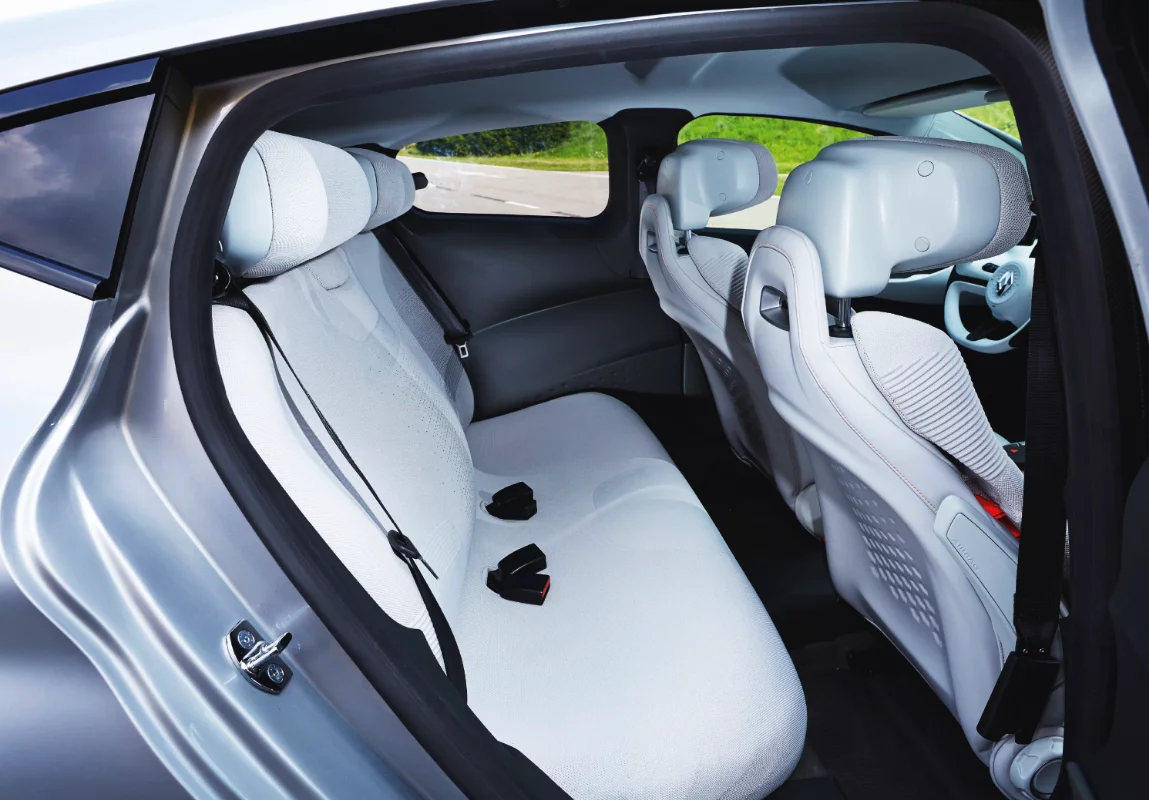 Renault's redesigned seats save weight and increase rear legroom