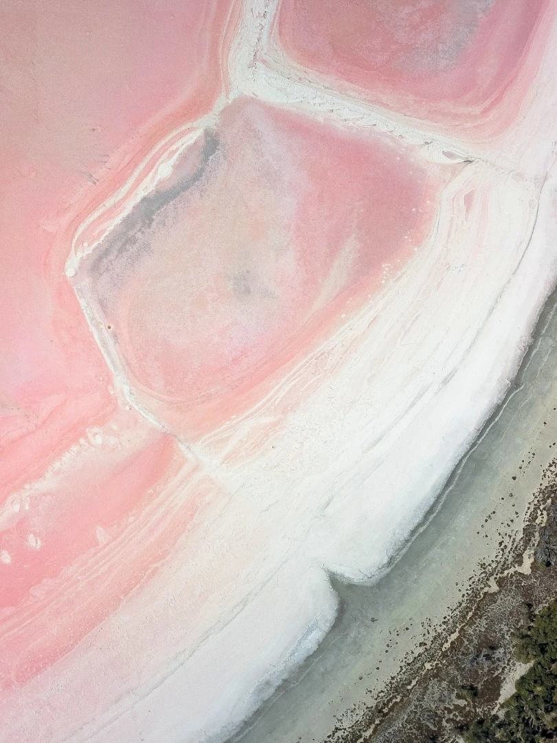 Finalist in The Great Outdoors category of the 2018 EyeEm Awards: Pink Salt Lake outside of Dimboola, Victoria, Australia.