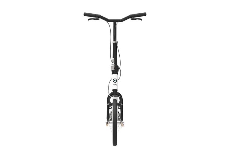 Made primarily from steel, the Smart Ped measures 10 x 135 x 17 cm (41 x 53 x 6.7 in) when in use