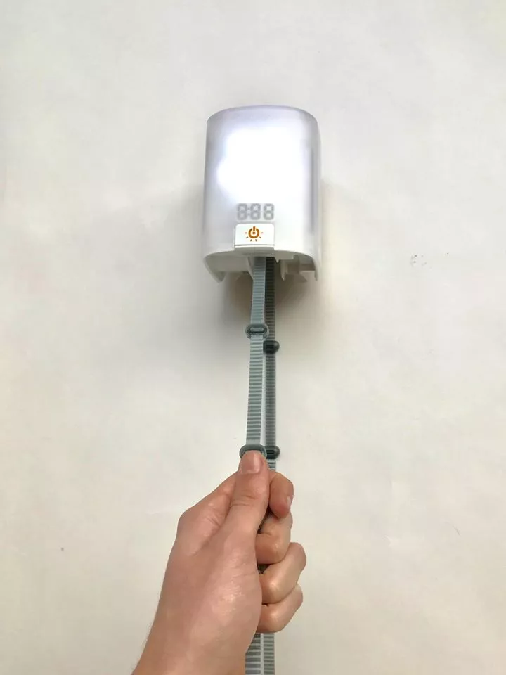 All it takes is a pull — use both hands and you can get a continuous motion going