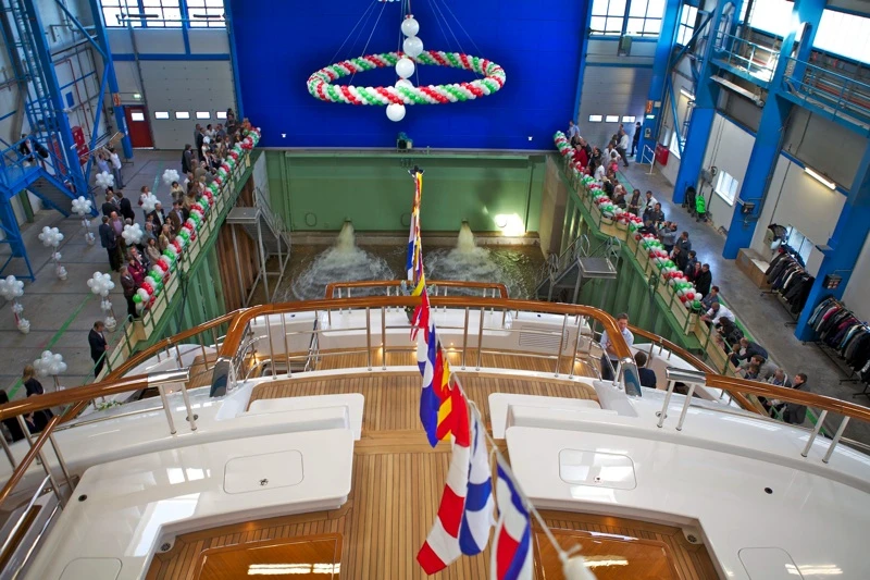 Feadship's new Hampshire II luxury motoryacht prepares to launch
