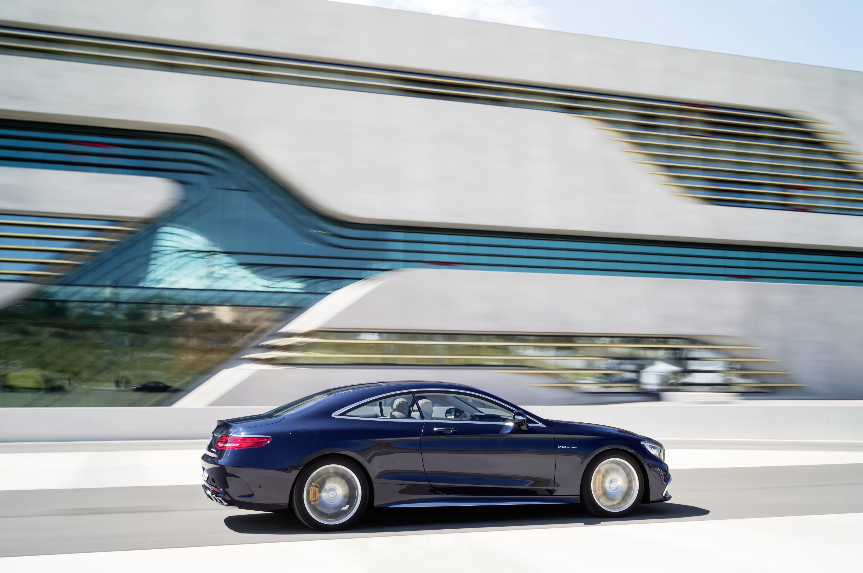 The S65 AMG Coupe comes standard with several driver assistance technologies