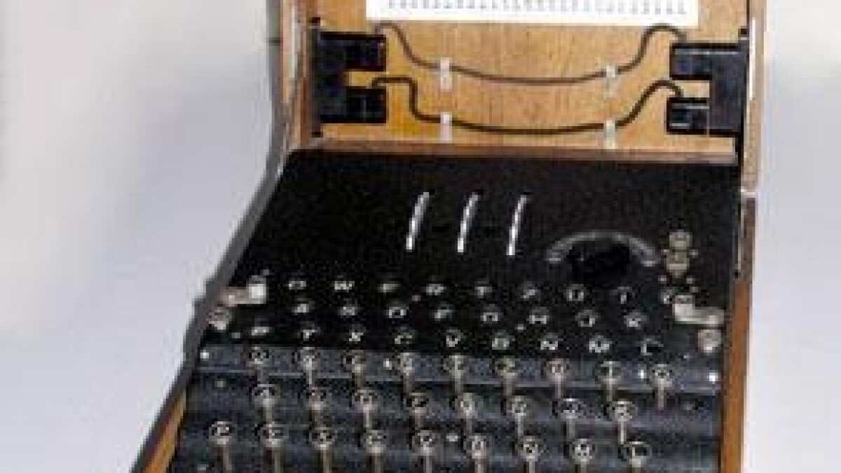 Rare Enigma Machine For Sale