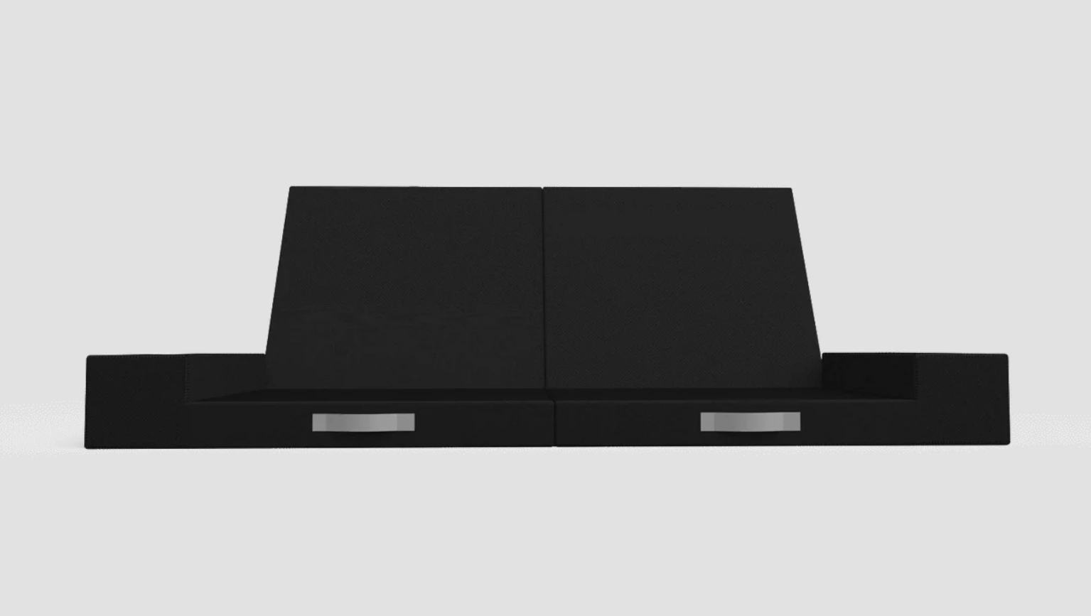 The Camp Couch is designed to seat two adults or up to four children