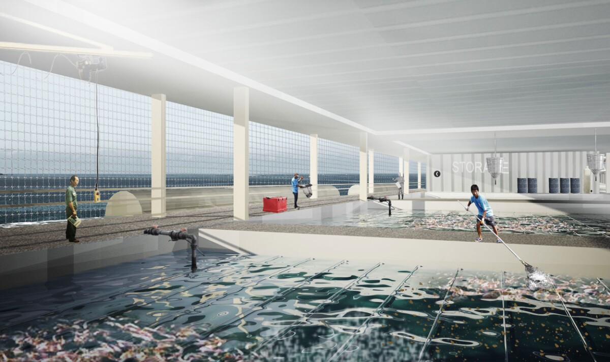 The floating farms would largely self-sufficient and largely self-operating, requiring minimal labor