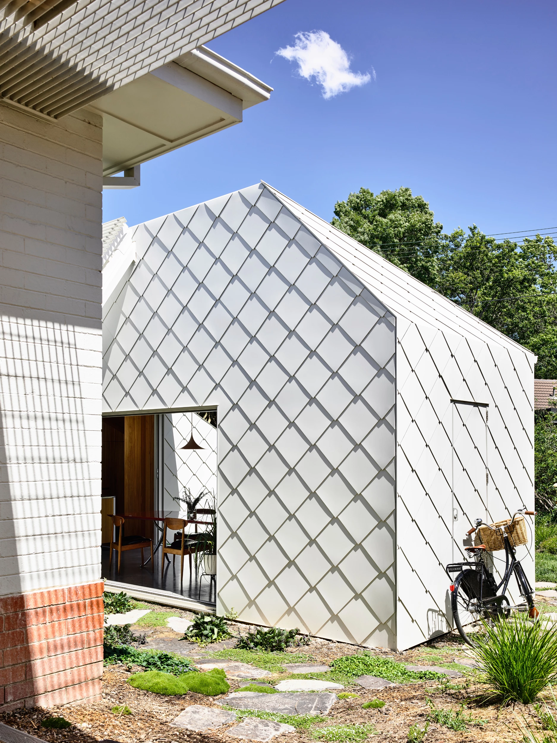 Exterior photo of Empire Canberra's kitchen extension