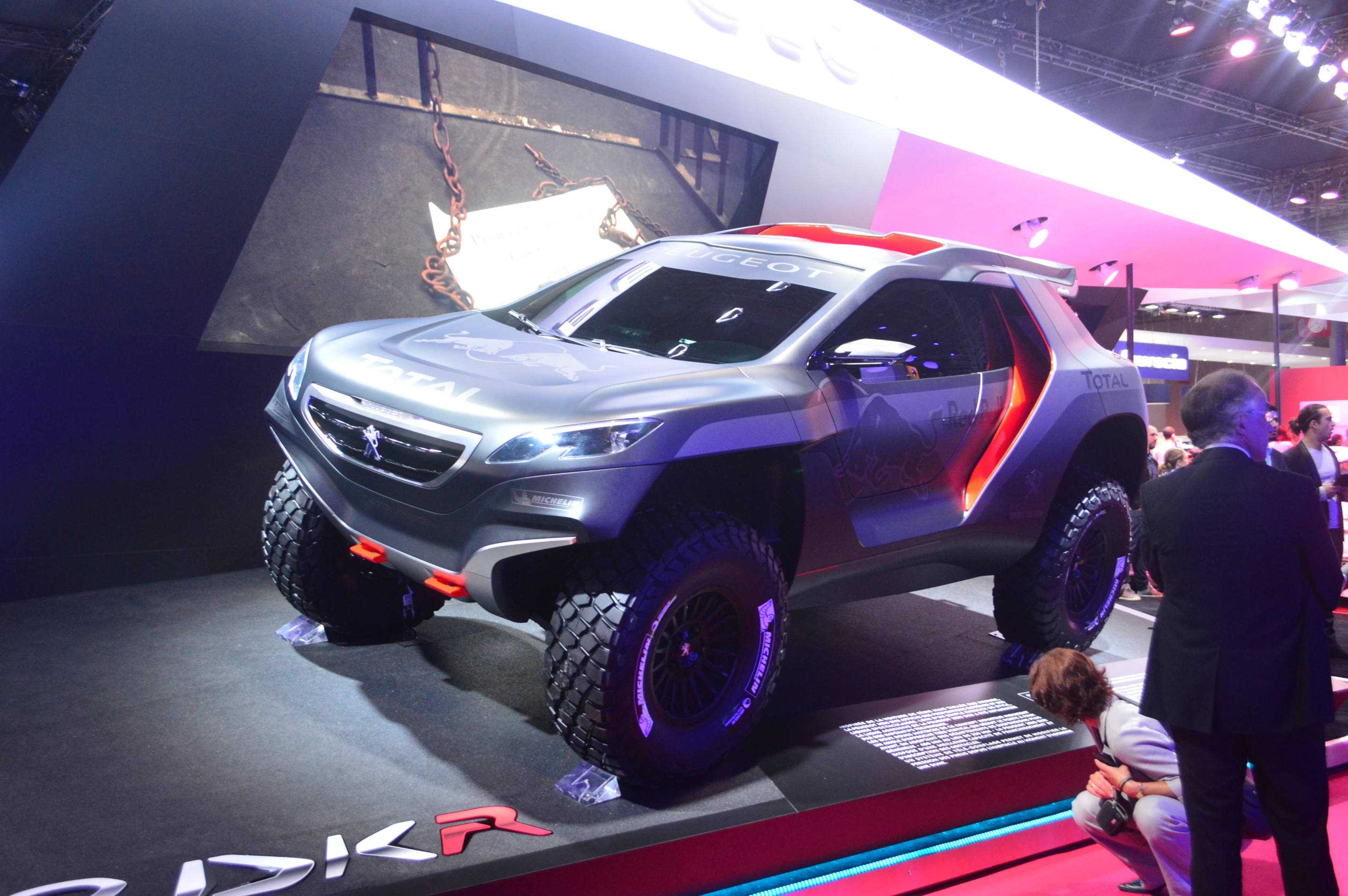 Peugeot-Total is preparing the 2008 DKR for next year's Dakar Rally (Photo: C.C. Weiss/Gizmag)