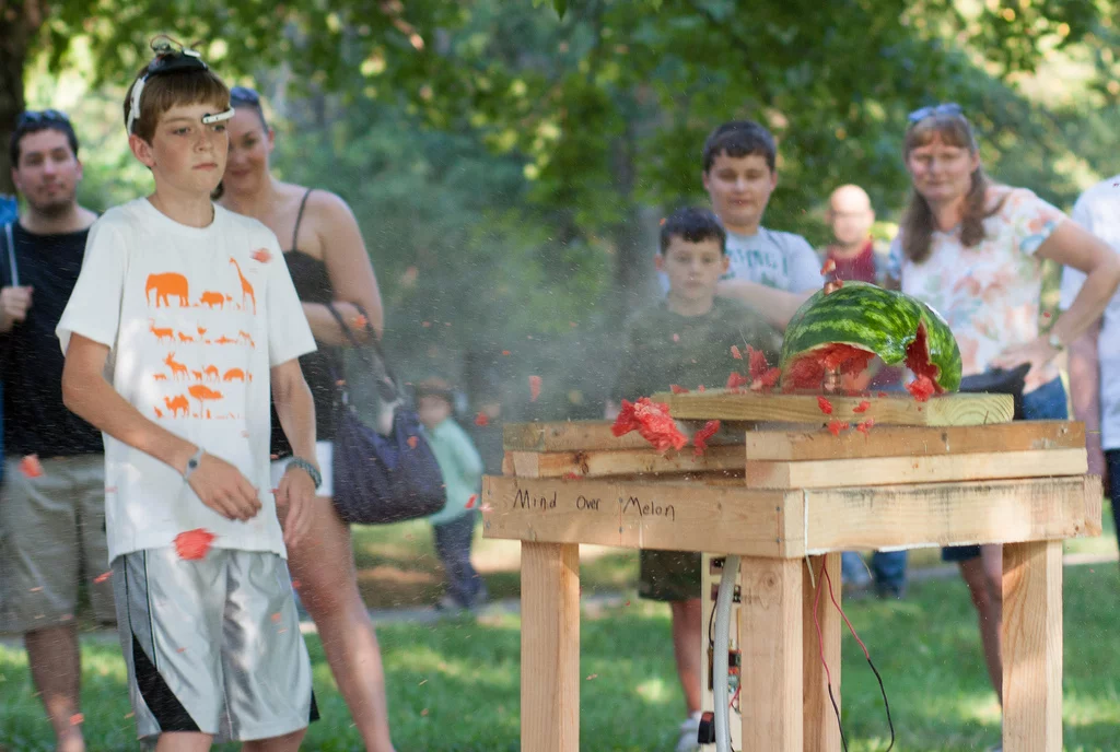 Mindgames: Mind over Melon causes watermelons to explode (Photo: Nick Elrod on Flickr)