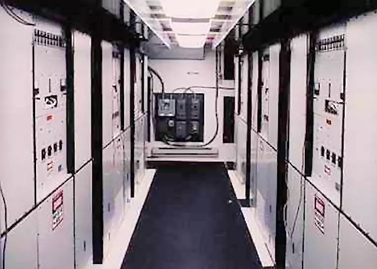 HAARP's 3.6 megawatt high frequency RF transmitter (Photo: HAARP)