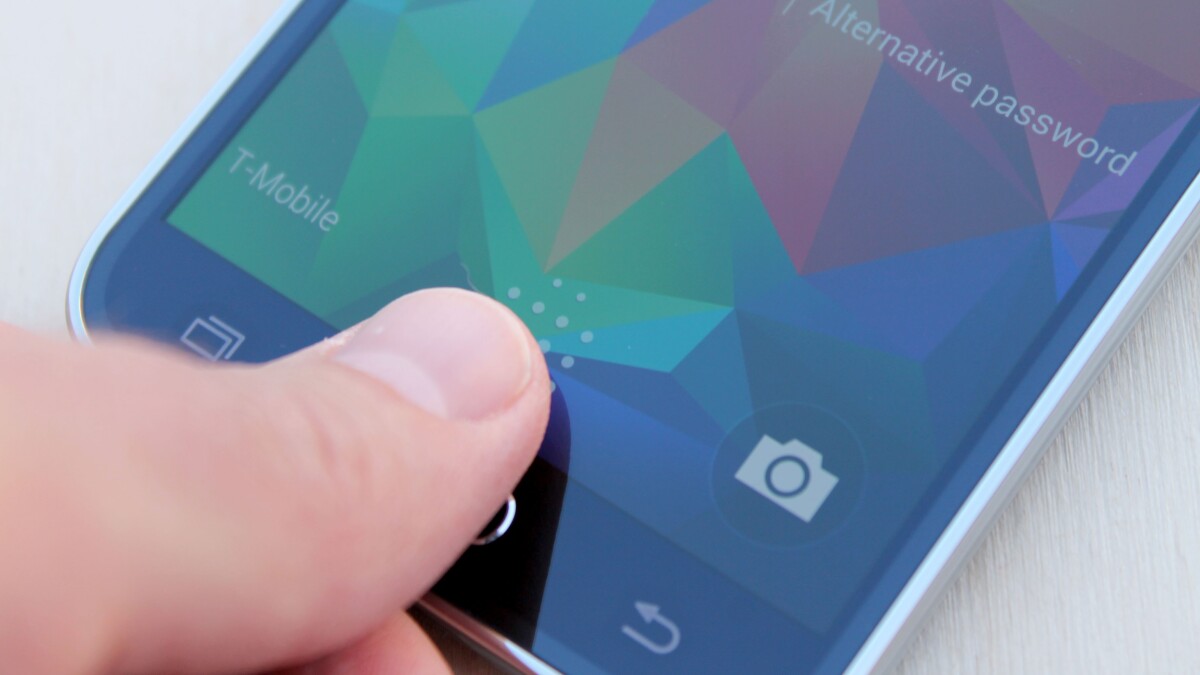 One big addition is a fingerprint scanner, similar to (but not as polished as) the one you'll find on the iPhone 5s