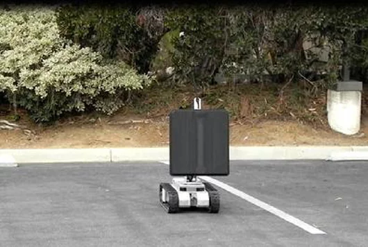 The Cougar20-H surveillance robot