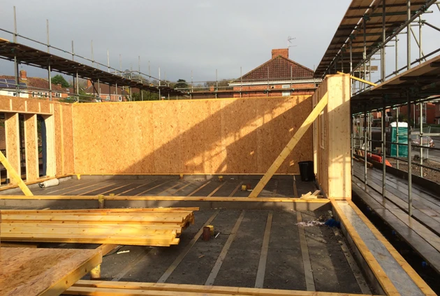 The ModCell prefab modules could be used as a new green building material (Photo: ModCell)