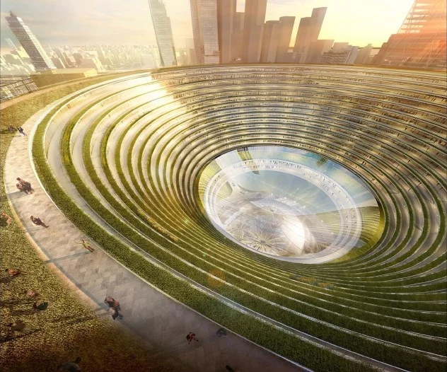 Skylight park at Penn Station by SOM Design (Image: SOM Design)