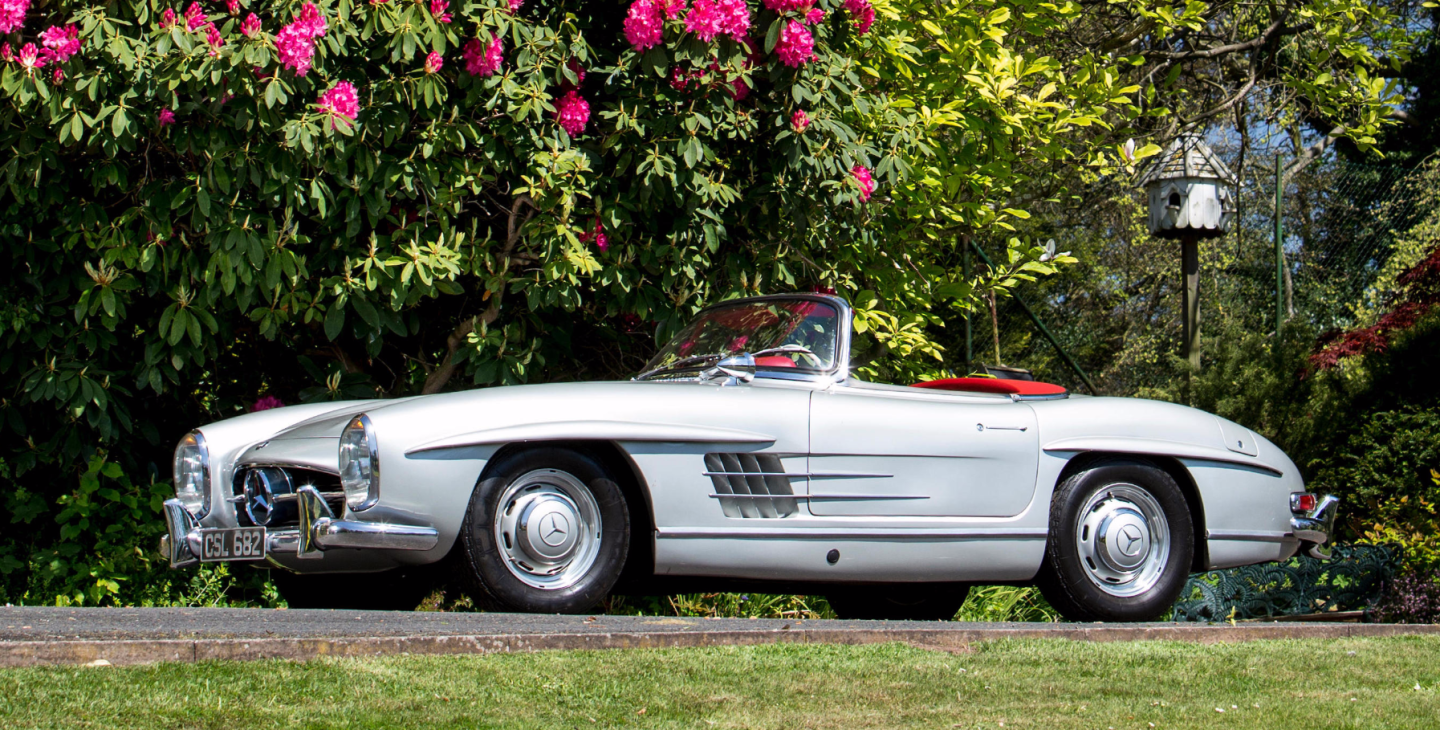 No sale | 1957 Mercedes-Benz 300SL RoadsterEstimate: $1,000,000 to $1,200,000Official Auction Description: BonhamsLot 21