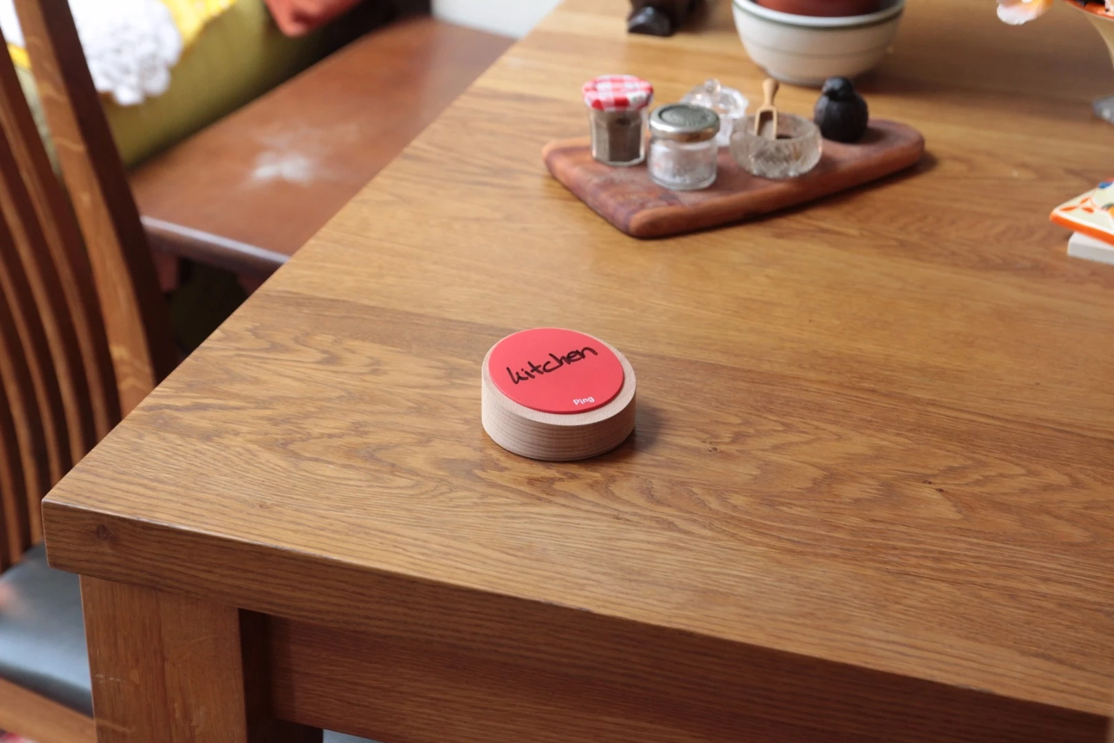 Ping modules can be left in any room of a property to provide relevant information about that room