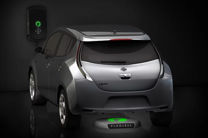The Plugless Level 2 Electric Vehicle Charging System is the first commercially-available wireless EV charging system in the US