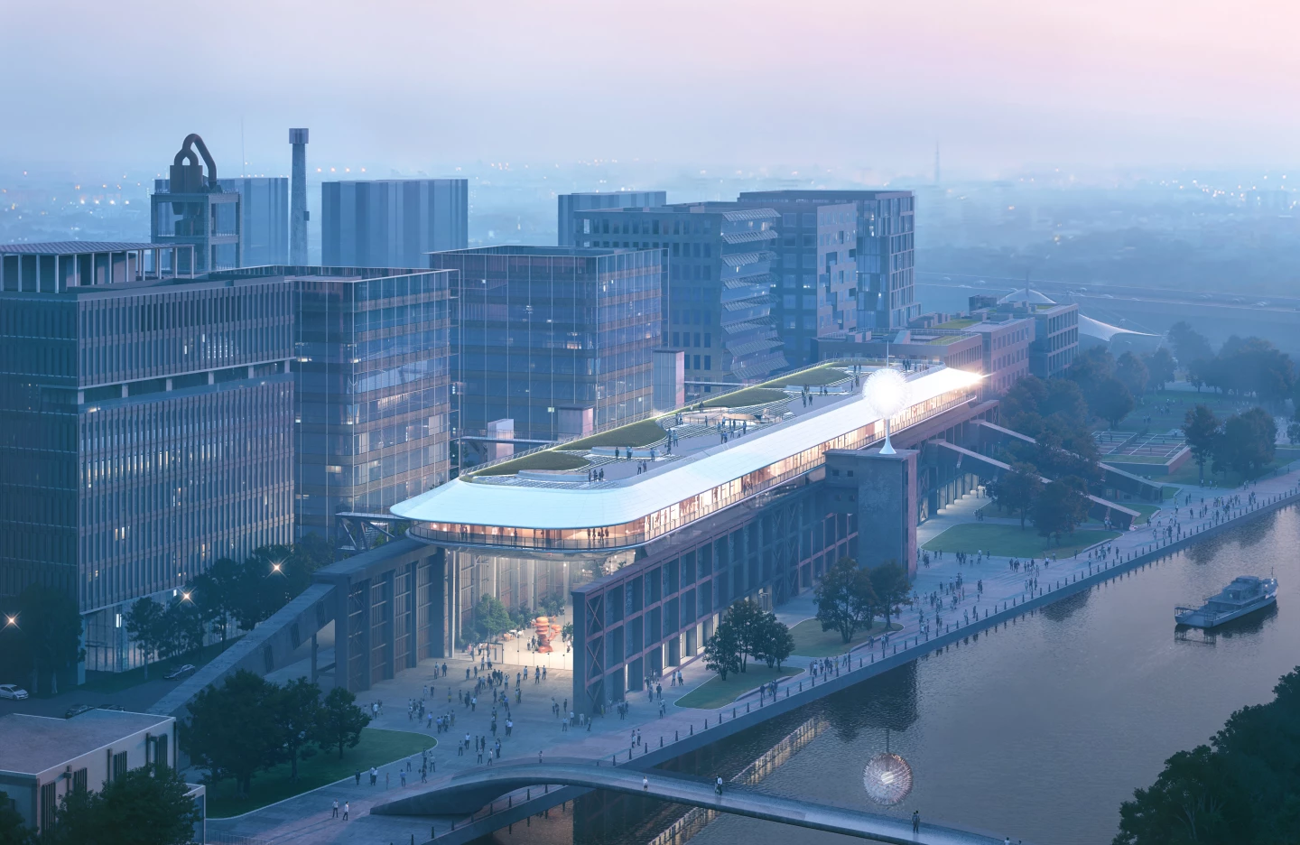 The Ark will measure 6,742 sq m (roughly 72,000 sq ft) and reach a maximum height of 24 m (78 ft)