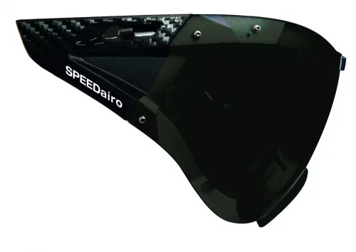 Dark visor for Casco's SPEEDairo helmet