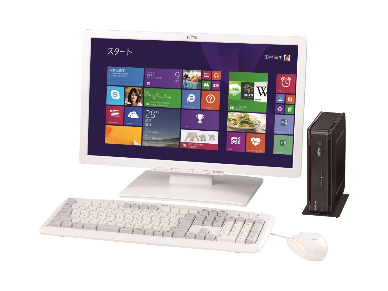 The Esprimo Q520/J may be physically diminutive but it matches many larger machines when it comes to features