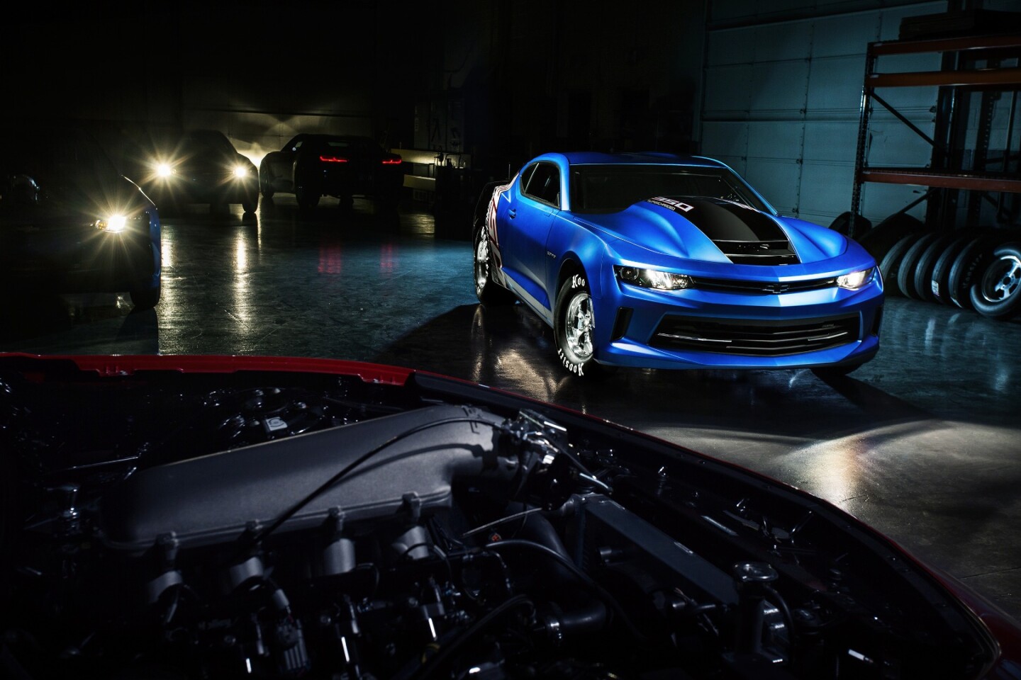The Camaro COPO is the latest in a line of race-ready cars wearing the bowtie on the nose