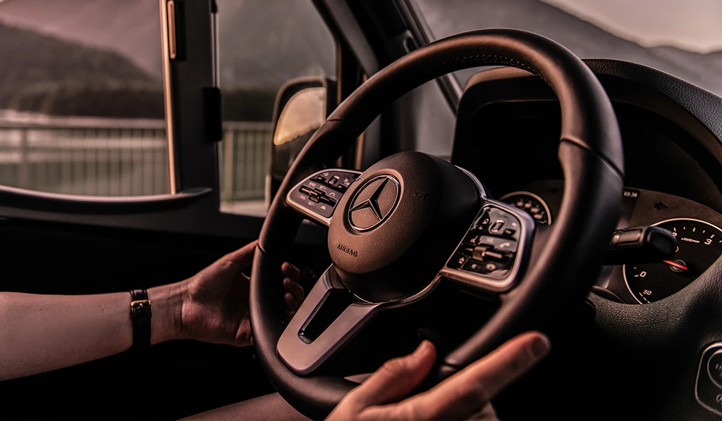 Launched last year, the base third-gen Mercedes Sprinter brings some of the latest technologies to camper vans
