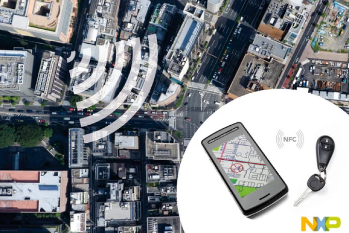 NFC-enabled "smart" car key technology has been launched by The Netherlands' NXP Semiconductors
