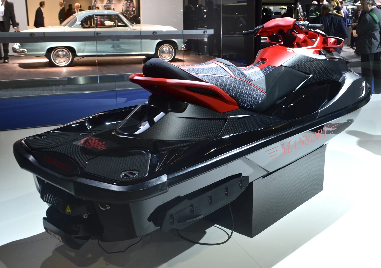 More than just cars, Mansory shows a tuned ... PWC?